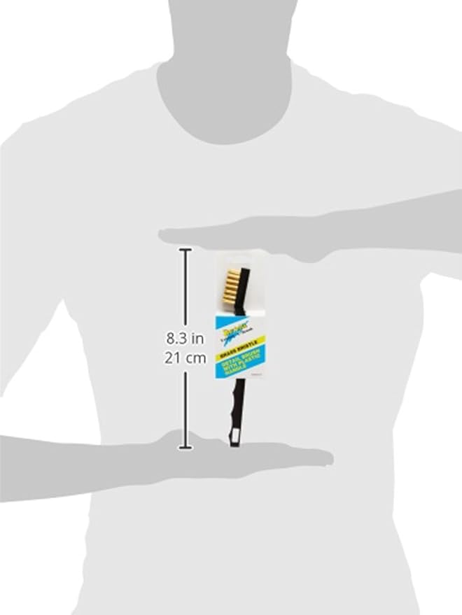 Star brite Small Detail Brush - Plastic - Brass - Stainless Steel