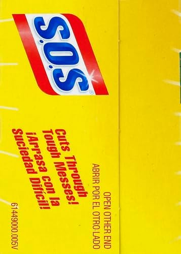 S.O.S. Steel Wool Soap Pads, 4 Count, Model: 98041