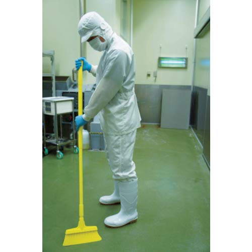 Vikan 31044 Broom,Lobby,Soft/Stiff,10.25",PP/PET,Red