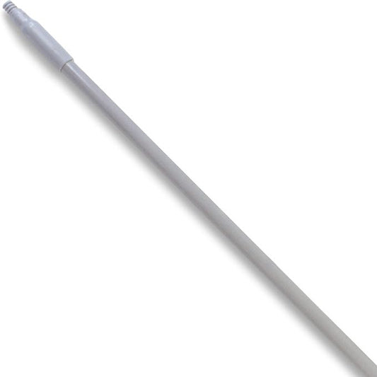 SPARTA Fiberglass Broomstick Replacement Broom Handle with Acme Threaded Tip for Industrial Cleaning Tools, Fiberglass, 60 Inches, Gray, (Pack of 12)