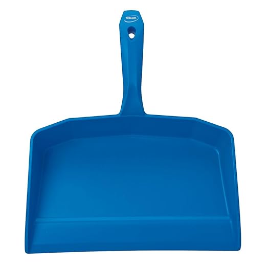 Vikan 56603 Dust Pan,11.5",PP,Blue