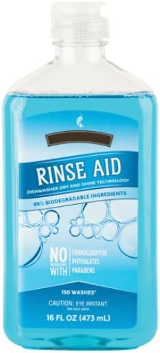 Melaleuca Rinse Aid for Dishwasher, 16 Fl Oz, up to 250 Washes - Cleaner and Deodorizer