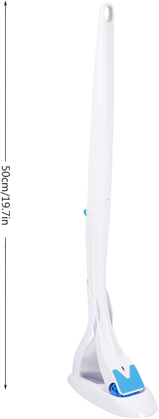 Disposable Toilet Brush, Disposable Toilet Bowl Cleaner Wand with Cleaning Cotton, Disposable Toilet Cleaner Cleaning Toilet Brush for Home, Bathroom