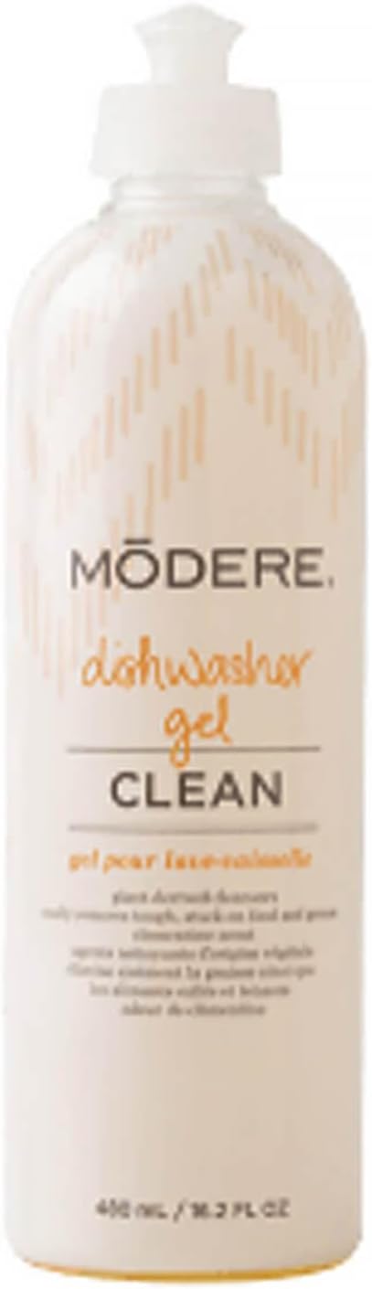 Modere Dishwasher Gel - Powerful Dishwashing Gel with Enzymes and Essential Oils That Help Deliver Sparkling, Spotless Dishes With Every Wash - 480 mL
