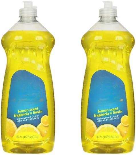 (2 pack) Ultra Strength Large Dishwashing Soap - Lemon Fresh Scent - 30 Fl. Oz