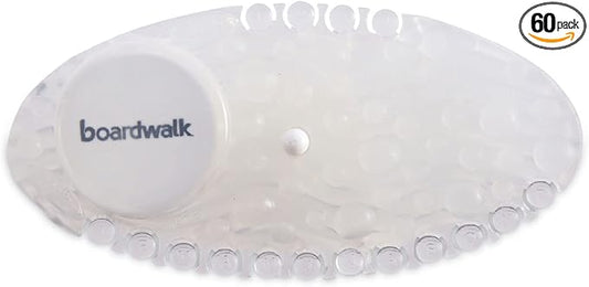 Boardwalk CURVP010I060M17AAS8100 Solid Curve Air Freshener - Mango Fragrance, Clear (10/Box, 6 Boxes/Carton)
