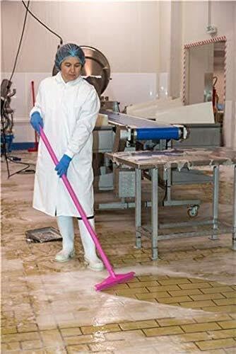 Vikan 71401 Squeegee,Ultra Hygiene,16",PP/RB,Pink