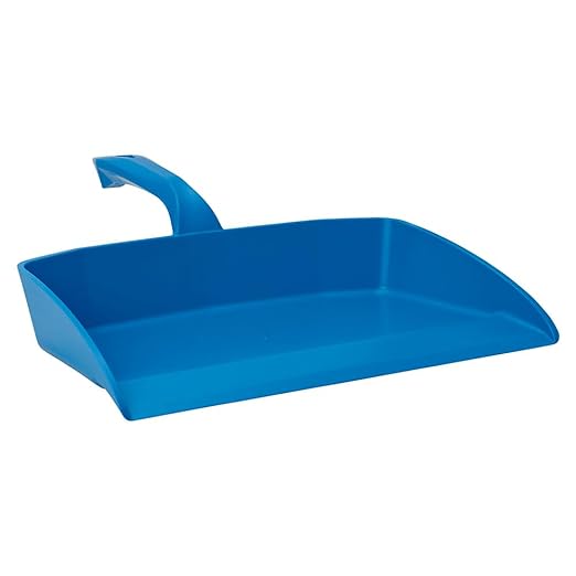 Vikan 56603 Dust Pan,11.5",PP,Blue