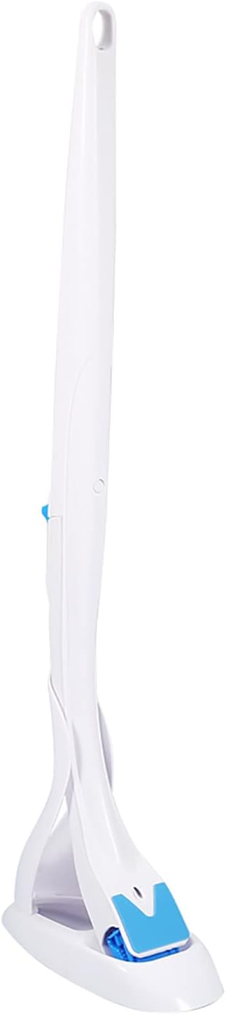 Disposable Toilet Brush, Disposable Toilet Bowl Cleaner Wand with Cleaning Cotton, Disposable Toilet Cleaner Cleaning Toilet Brush for Home, Bathroom