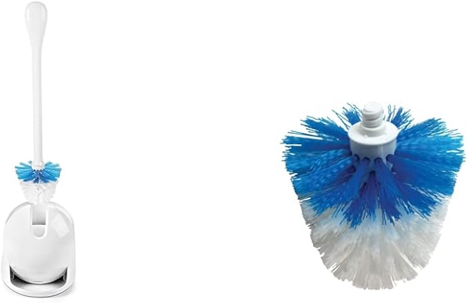 OXO Good Grips Toilet Brush & Replacement Head Bundle