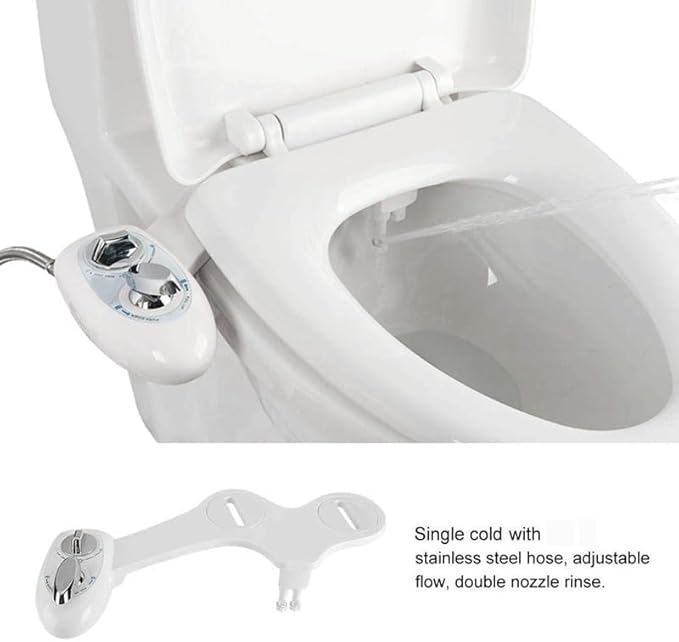 Easy to Install Smart Unplugged Body Cleaner Cold and Hot Water Nozzle Toilet Cover