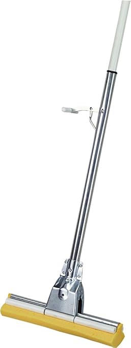 SPARTA Flo-Pac Sponge Mop Roller Mop for Cleaning, 12 X 51 Inches, Silver, (Pack of 6)