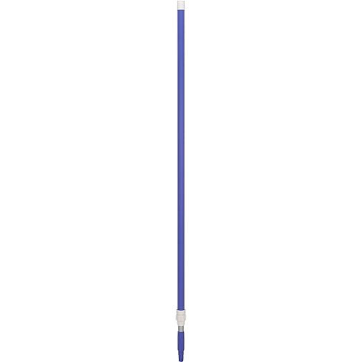 Vikan 29758 Aluminum Telescopic Handle, 62-109.4", Ø1.3, Purple