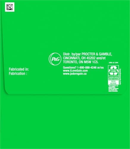 Gain Dryer Sheets Fabric Softener | Moonlight Breeze | Anti-Static | 240 Sheets, Pack of 4