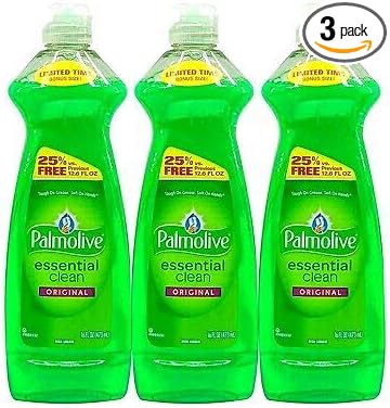 Liquid Dish Soap, Original - 16 Fluid Ounce, Green (3 Bottles)