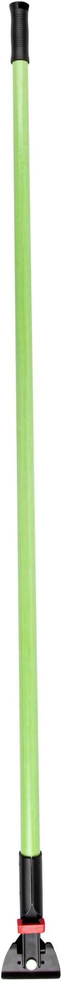 Restaurantware-Handle ONLY: Clean Tek Professional 63.98 Inch Dry Mop Handle, 1 Durable Mop Stick - Head and Frame Sold Separately, Ergonomic Grip, Green Fiberglass, for Home Use