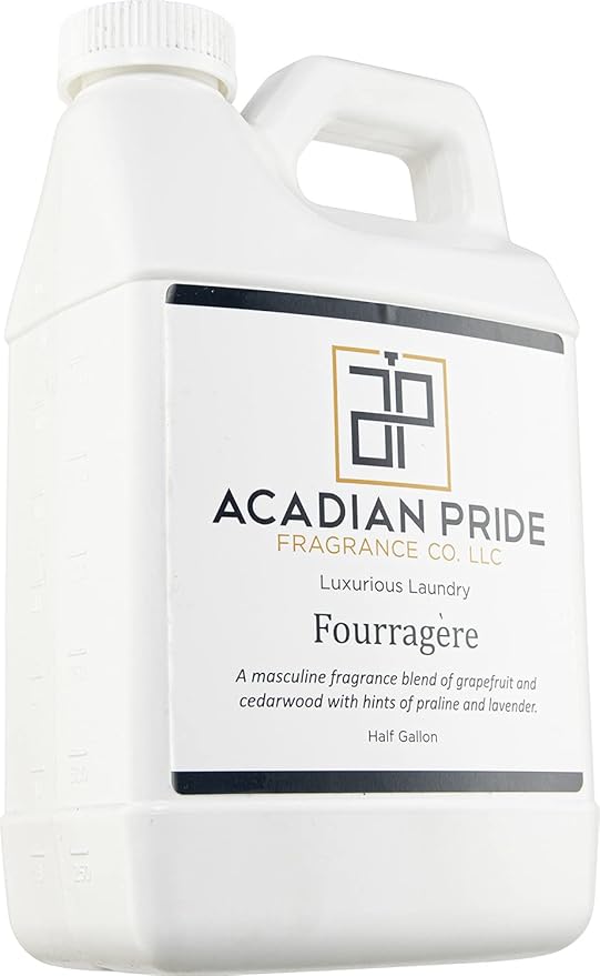 Luxurious Wash Laundry Detergent (Fourragere) 1/2 Gallon/64 oz