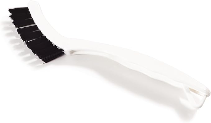 SPARTA Flo-Pac Grout Brush Crevice Brush, Detail Brush, Nylon, 8 Inches, White