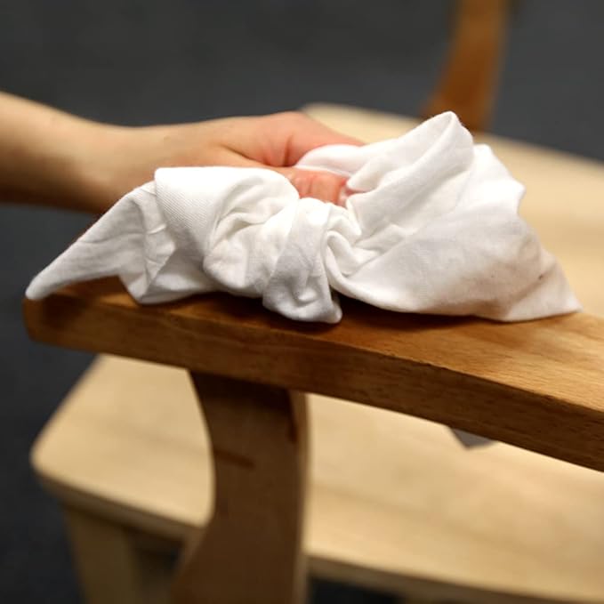 Mixed White Knit Rags, 45lb Box