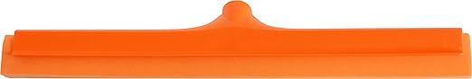 SPARTA 4156724 Plastic Double Foam Squeegee, Commercial Squeegee with Durable Contruction for Cleaning, Commercial, Residential, 18 Inches, Orange (Pack of 6)