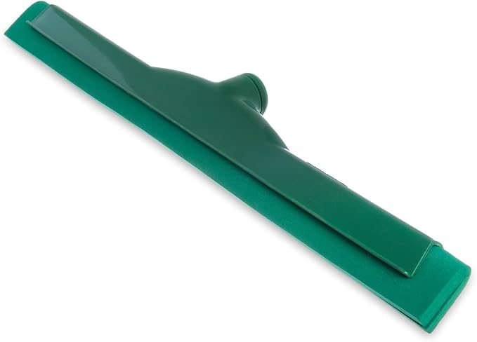SPARTA 4156709 Plastic Double Foam Squeegee, Commercial Squeegee With Durable Contruction For Cleaning, Commercial, Residential, 18 Inches, Green, (Pack of 6)