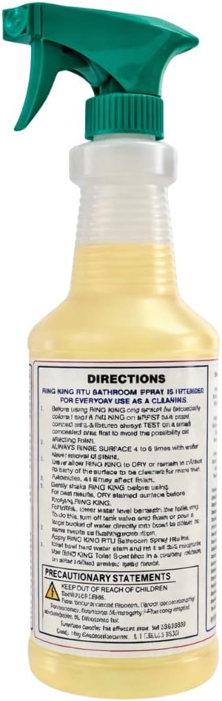 Ring King Toilet Ring Remover RTU – Bathroom Spray (Daily Maintenance)