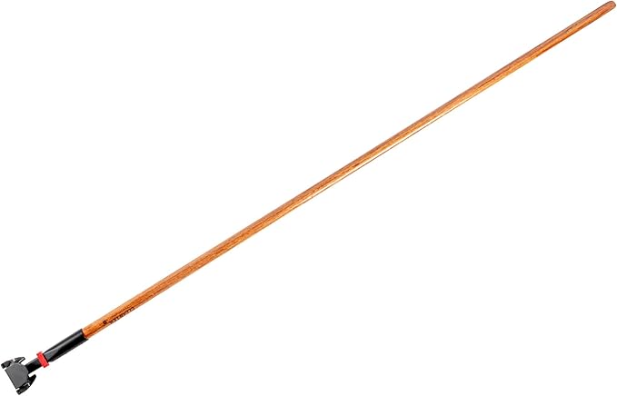 Restaurantware-HANDLE ONLY: Clean Tek Professional 63.98 Inch Dry Mop Handle, 1 Durable Mop Stick - Head And Frame Sold Separately, Ergonomic Grip, Wood, For Home Use