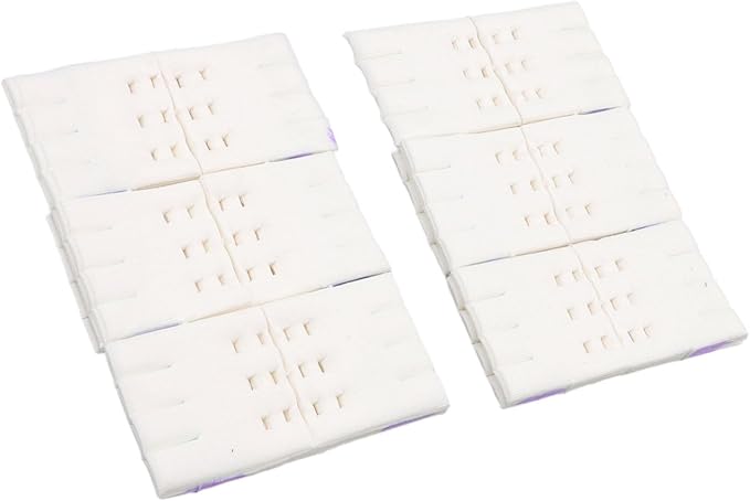 Disposable Toilet Brush Replacement Refills - 12PCS Scrubber Wand Cleaning Pads with Built-in Cleaner for 3061 Lavender Scent Versatile Bathroom Cleaning