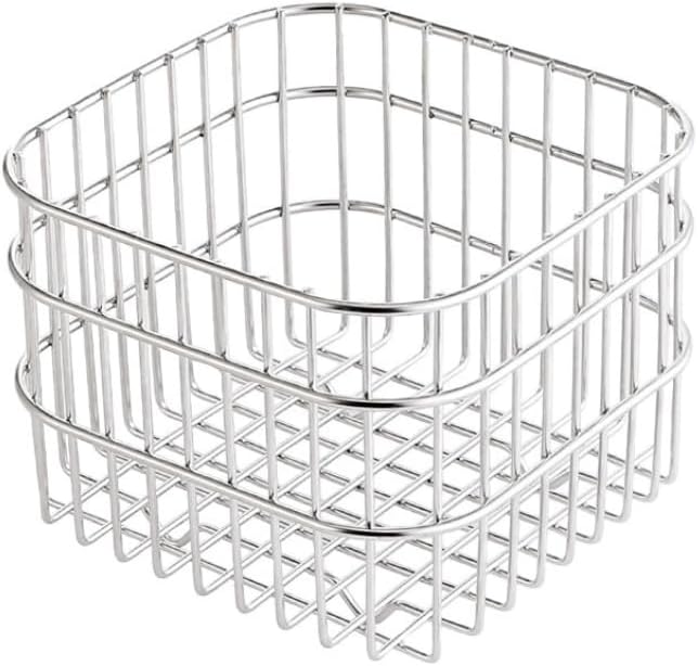 Stainless Steel Bathroom Organizer, Sink Shelf Storage Rack for Vanity, Cosmetics & Toiletries, Waterproof Standing Shelf and Toothbrush Holder (2)