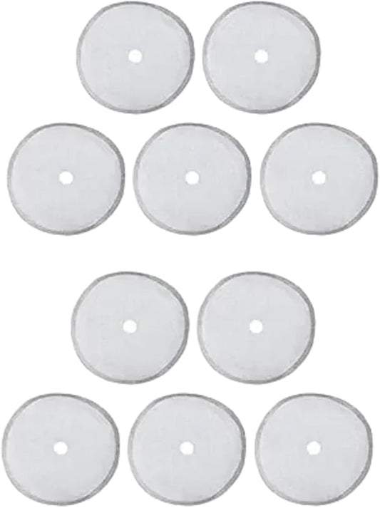 10Pcs Universal French Press Filter Screen 3" 304 Stainless Steel French Press Filter Replacement Useful and Professional Coffee Filters,Reusable Coffee Filters,Paper and Plastic Household Supplies