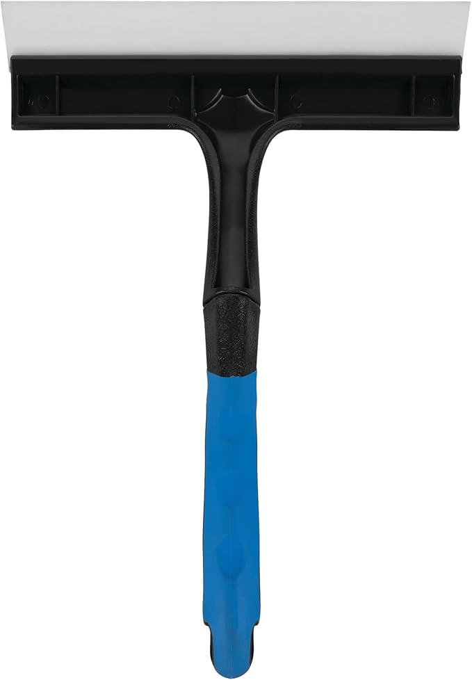 Performance Tool W1460 8-Inch Silicone Squeegee - Flexible, Durable, and Scratch-Free Cleaning Tool for Cars, Windows, and Glass Surfaces