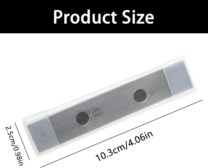 4pcs Magnetic Toilet Cleaner - 4.06 x 0.98 Inch Long-Lasting Toilet Tank Magnets for Easy Bathroom Cleaning