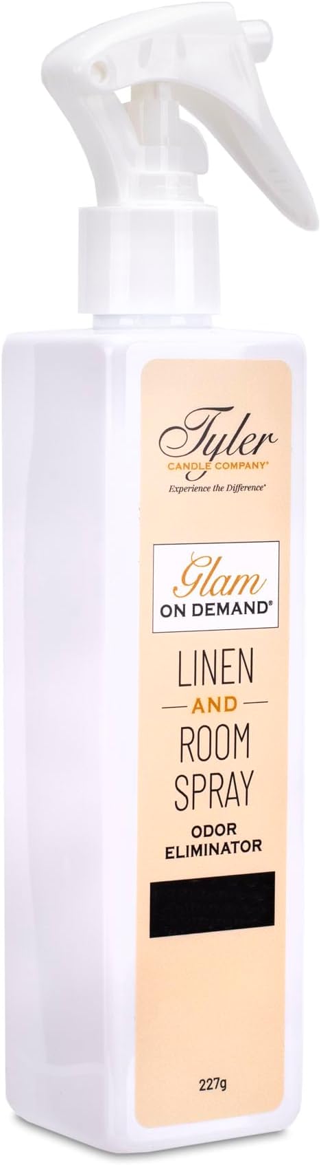 Tyler Candle Company - Spray On Demand - Diva fragrance - 227g / 8oz, Clear
