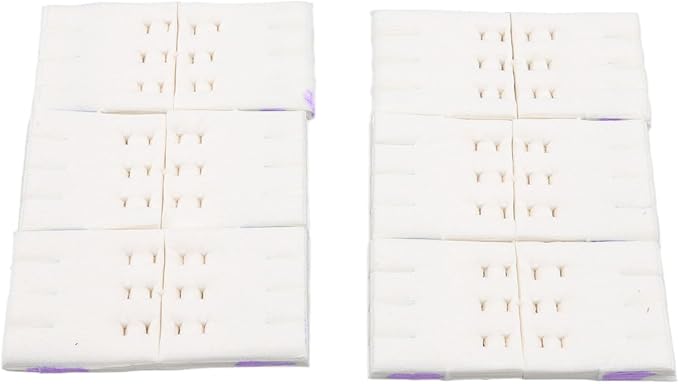 Disposable Toilet Brush Replacement Refills - 12PCS Scrubber Wand Cleaning Pads with Built-in Cleaner for 3061 Lavender Scent Versatile Bathroom Cleaning