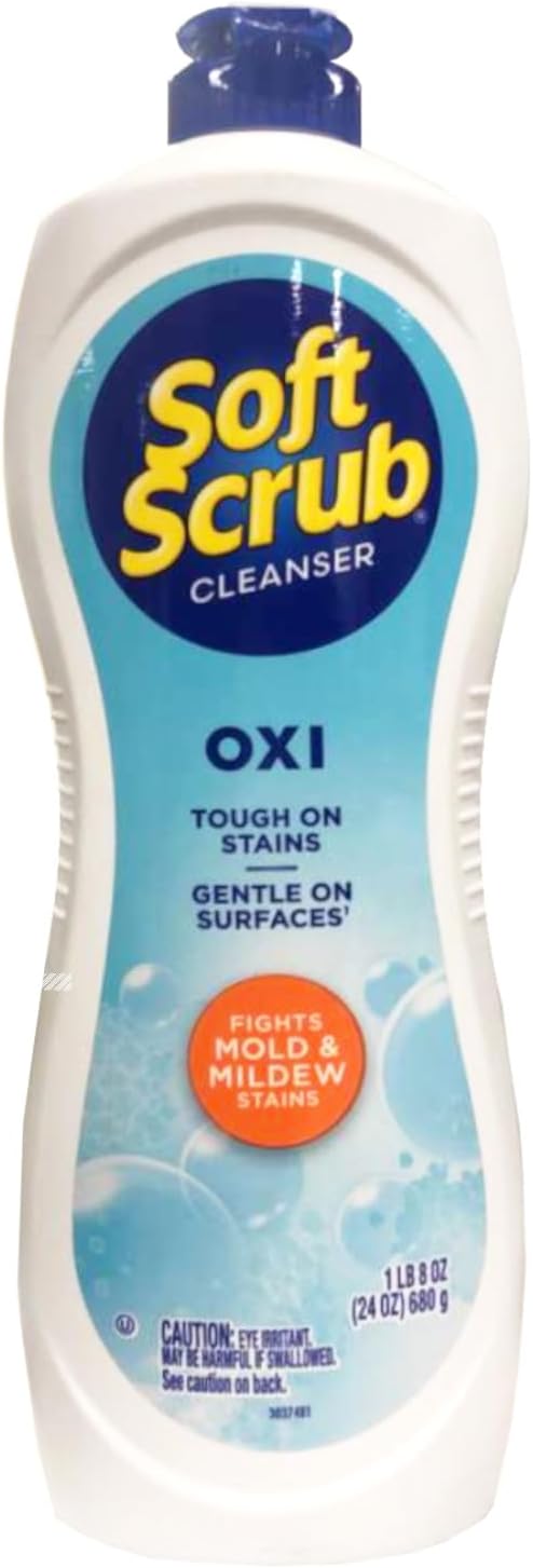 Soft Scrub Oxi Cleanser, 24 Ounce, (Pack of 3)