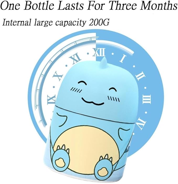 Magic Toilet Bowl Cleaner, ToiletCleaner & Toilet Deodorizer Wonder, Magic ToiletCleaning Bottle, Cute Dinosaur-Shaped Bathroom ToiletsTank Cleaner, Three Fragrances (2PCS-A)