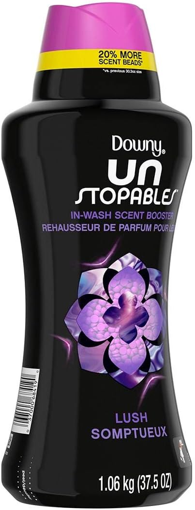 Downy Downy Unstopables in-wash Scent Booster Beads, Lush (37.5 Oz.)