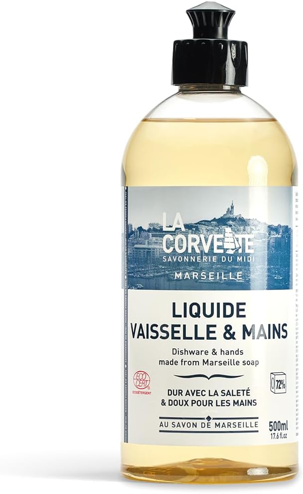 La Corvette dishwashing & handwashing liquid ECOCERT, 500ml