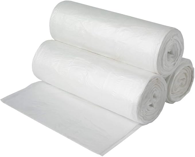 Aluf Plastics 10 Gallon Trash Bags - (COMMERCIAL 1000 PACK) - Source Reduction Series Value High Density 6 MICRON gauge - Intended for Home, Office, Bathroom, Paper, Styrofoam