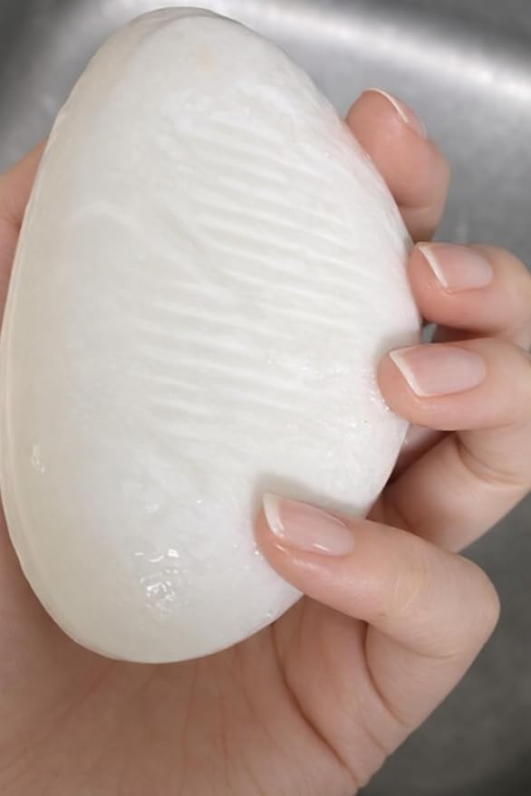 Baking Soda Dish Soap Bar 4.23 oz, Solid Kitchen Dishwashing Soap with Citric Acid, Grease Removing Dish Cleaner for Dishes, Sponges & Kitchen Cloths, Plastic-Sealed Bar