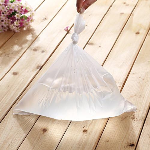 12" X 16" Plastic Produce Bag on a Roll, Bread and Grocery Clear Bag, 350 Bags/Roll, Total 10 Rolls