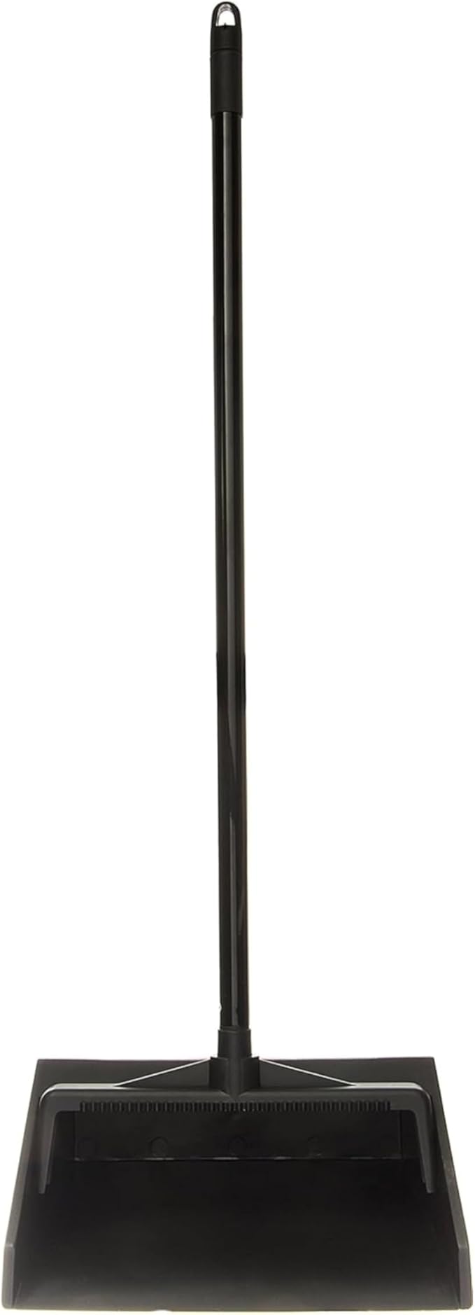 Carlisle FoodService Products Duo-Pan Upright Dust Pan Essential Cleaning Tools for Home and Commercial Use, 30", 1 Count, Black