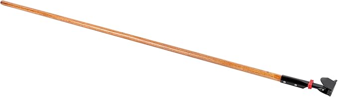 Restaurantware-HANDLE ONLY: Clean Tek Professional 63.98 Inch Dry Mop Handle, 1 Durable Mop Stick - Head And Frame Sold Separately, Ergonomic Grip, Wood, For Home Use