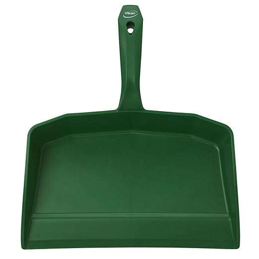 Vikan 56602 Dust Pan,11.5",PP,Green