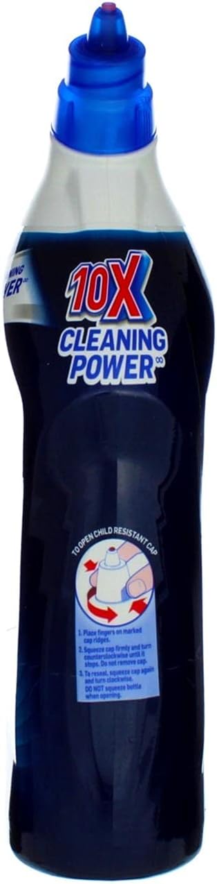 Lysol Power Toilet Bowl Cleaner Gel, For Cleaning and Disinfecting, Stain Removal, 24oz (Pack of 3)