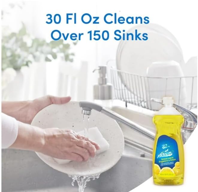 (2 pack) Ultra Strength Large Dishwashing Soap - Lemon Fresh Scent - 30 Fl. Oz