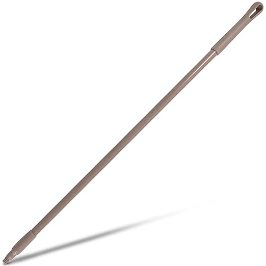 SPARTA 41225EC01 Fiberglass Broom Handle, Mop Handle, Replacement Handle With Acme Threaded Tip For Commercial Cleaning, 48 Inches, Brown, (Pack of 12)