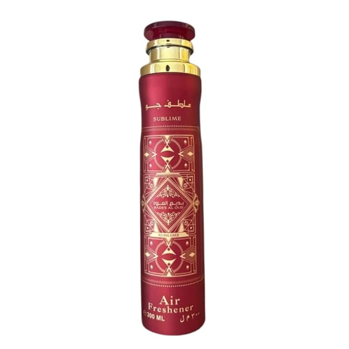 Lattafa Bade'e Al Oud Sublime - Fruity, Floral, Amber, Oud - Air Freshener, 10.1 Ounce / 300 ml