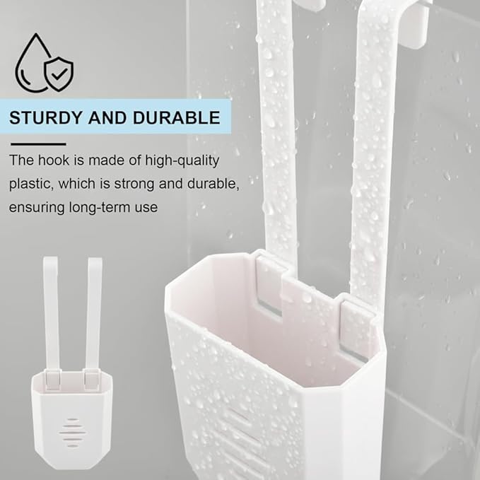 Toilet Tank Cleaning Tablet Holder,Hanging Bowl Cleaning Tablest Bracket,Keeping Tablets from Blocking Hole in Tank,Easy to Install,Fits Most Standard Toilet Tablets Tanks(2pcs)
