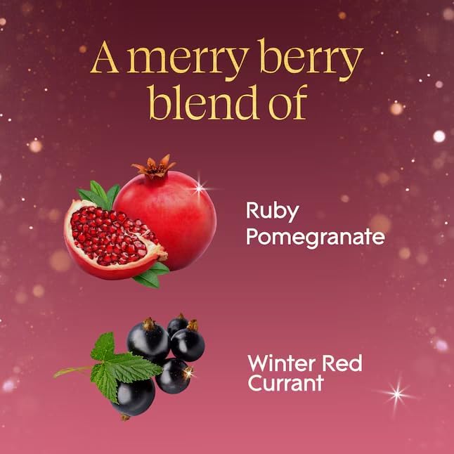 Glade Automatic Spray Refill, Pomegranate & Currant, Limited Edition Air Freshener Refill Can, 6.2 oz